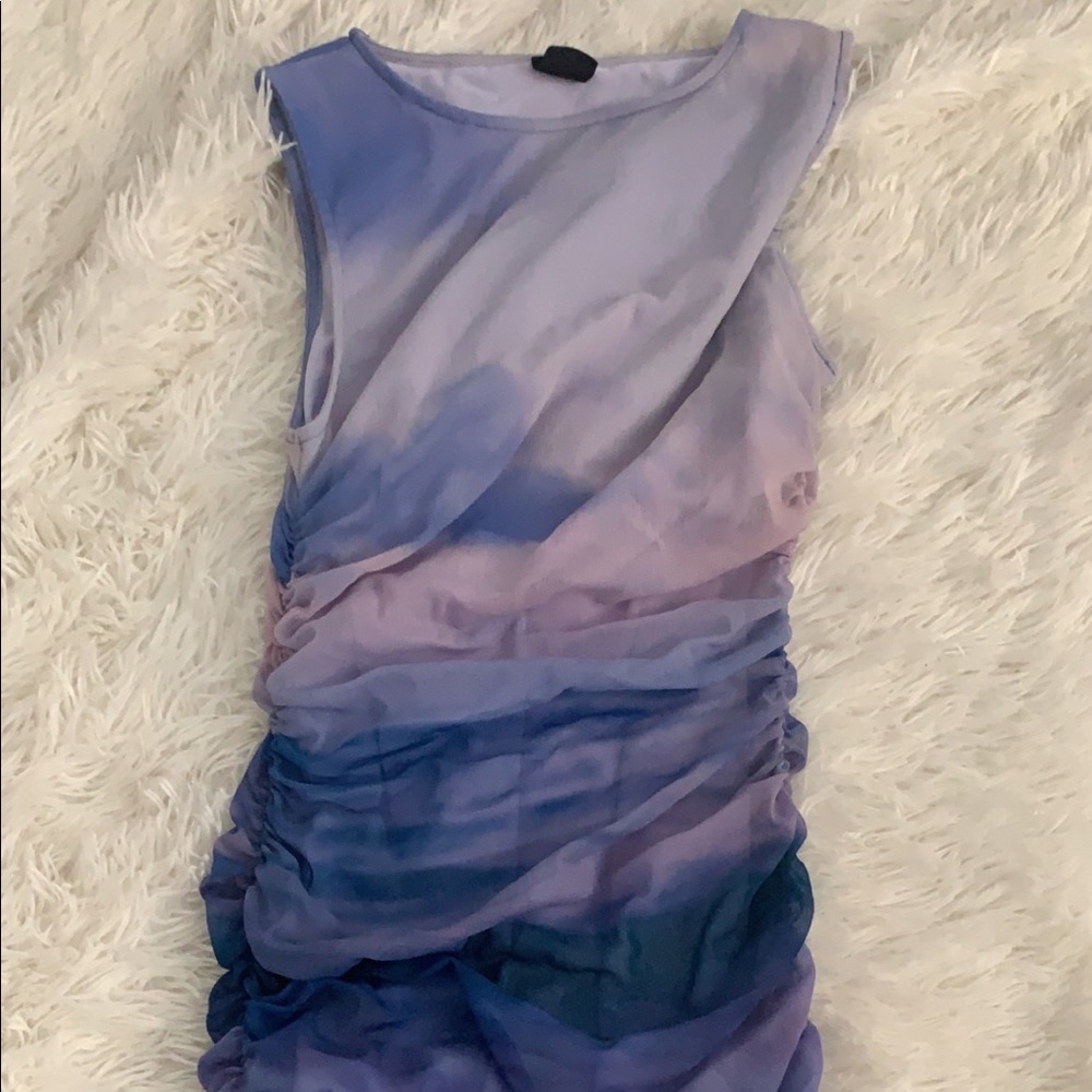 Purple dress